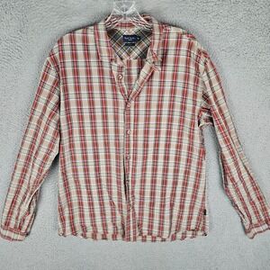 Paul Smith Casual Shirt Men's XL Plaid Slim Fit Long Sleeve Collared Button-Up